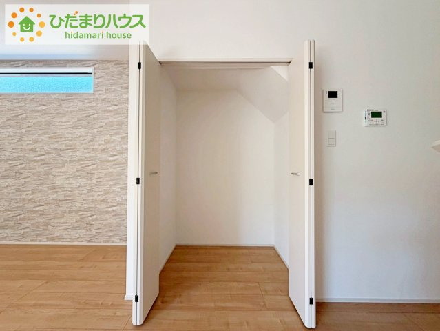 各居室にはしっかりと収納を完備！