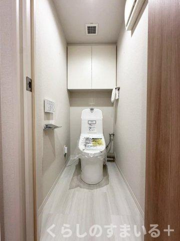 ゆったりとした空間のトイレです