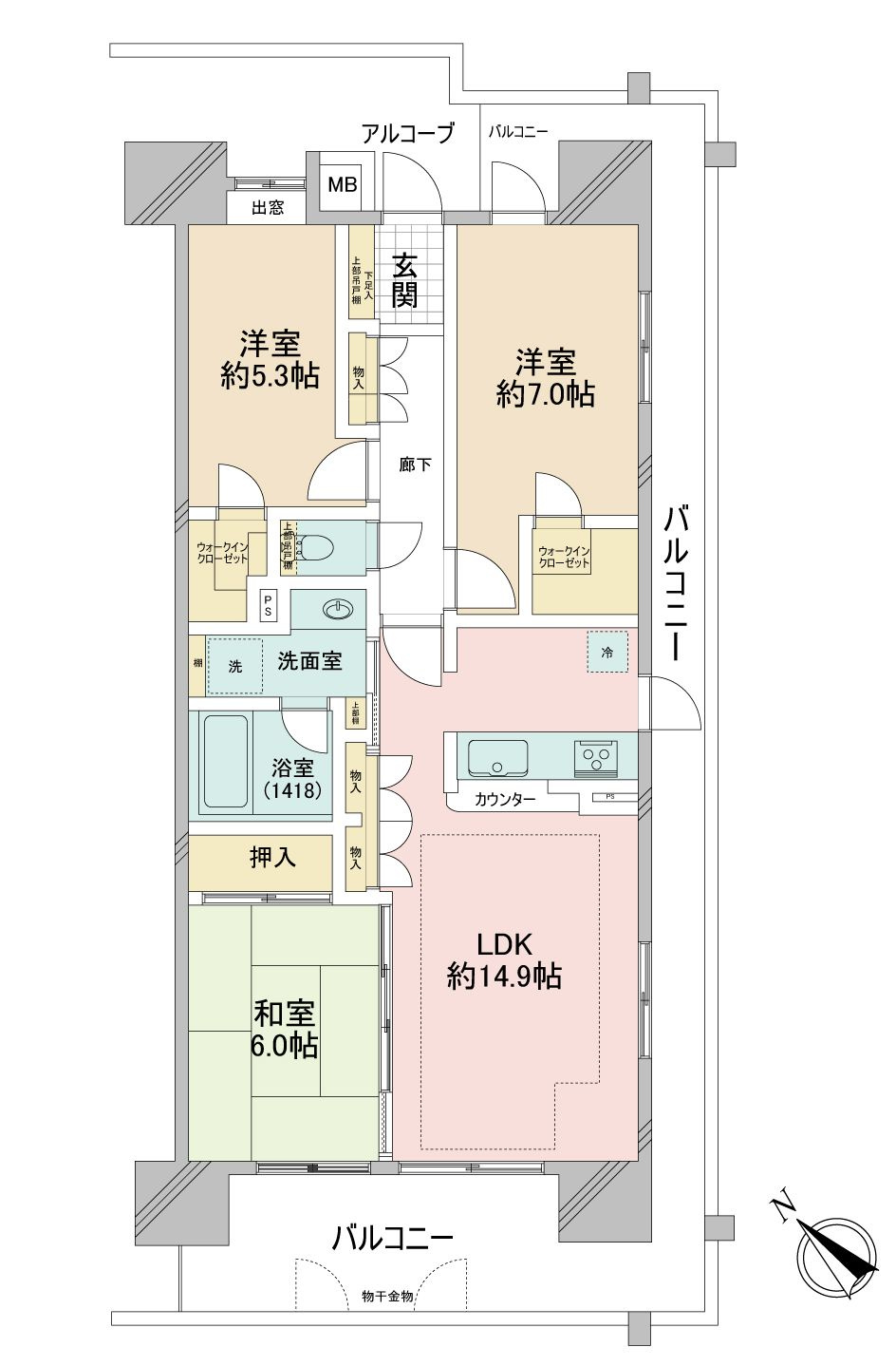 間取り：313004931381