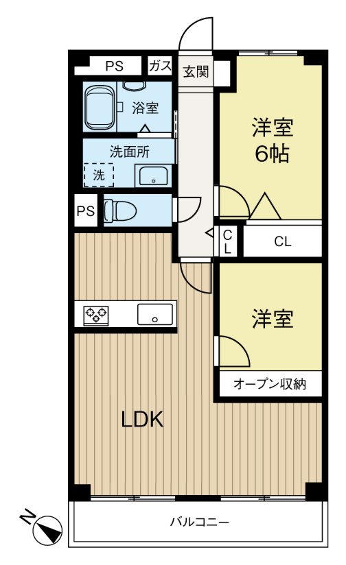 間取り：328000635182
