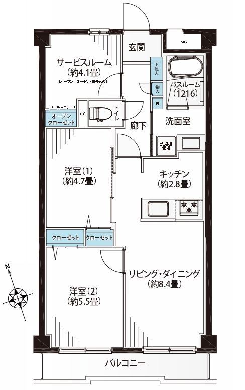 間取り：313004668489
