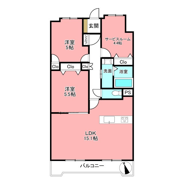 間取り：323000461657