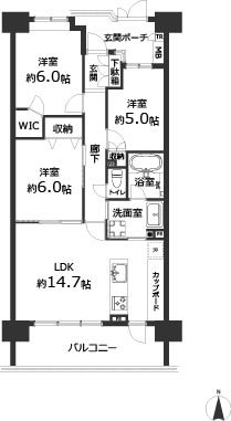 間取り：311002486582