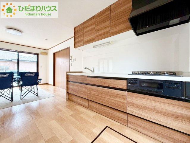 3口コンロと収納豊富なキッチンで、ママの毎日のお料理もはかどります☆