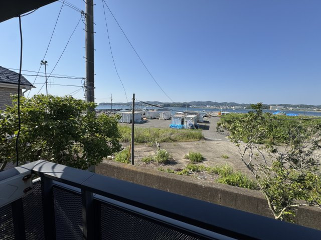 バルコニーからの眺望です
