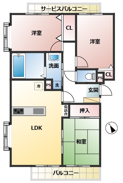 間取り：312001243995