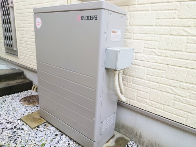 災害の備え時に蓄電池設置しています。