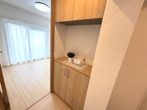シューズBOXがあります。
