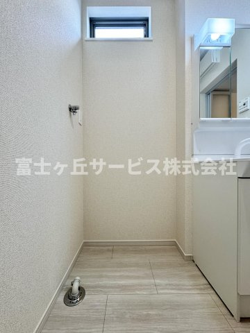 洗濯機置き場です