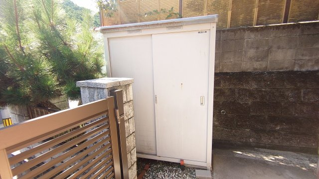 ◎物置つき　ますます収納が充実