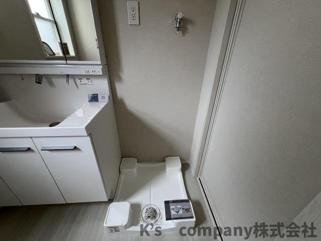 洗濯機置き場♪