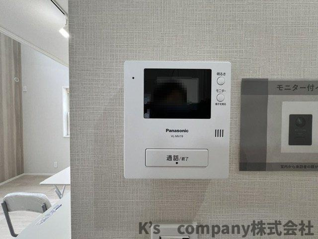 訪問者の顔が見えて安心です♪