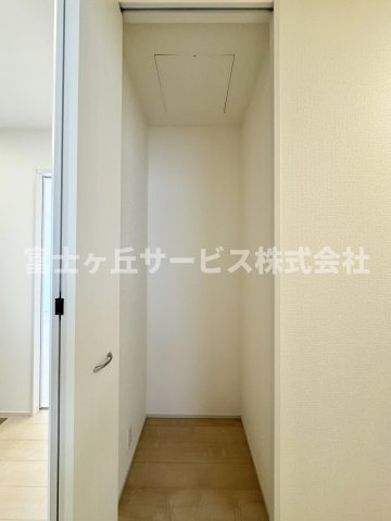 玄関にあるシューズクロークです