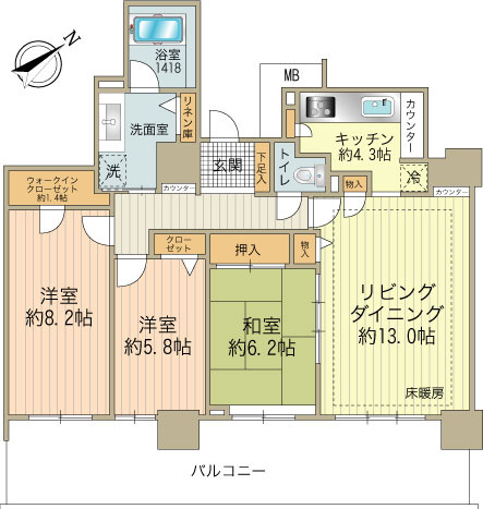 間取り：313004663853