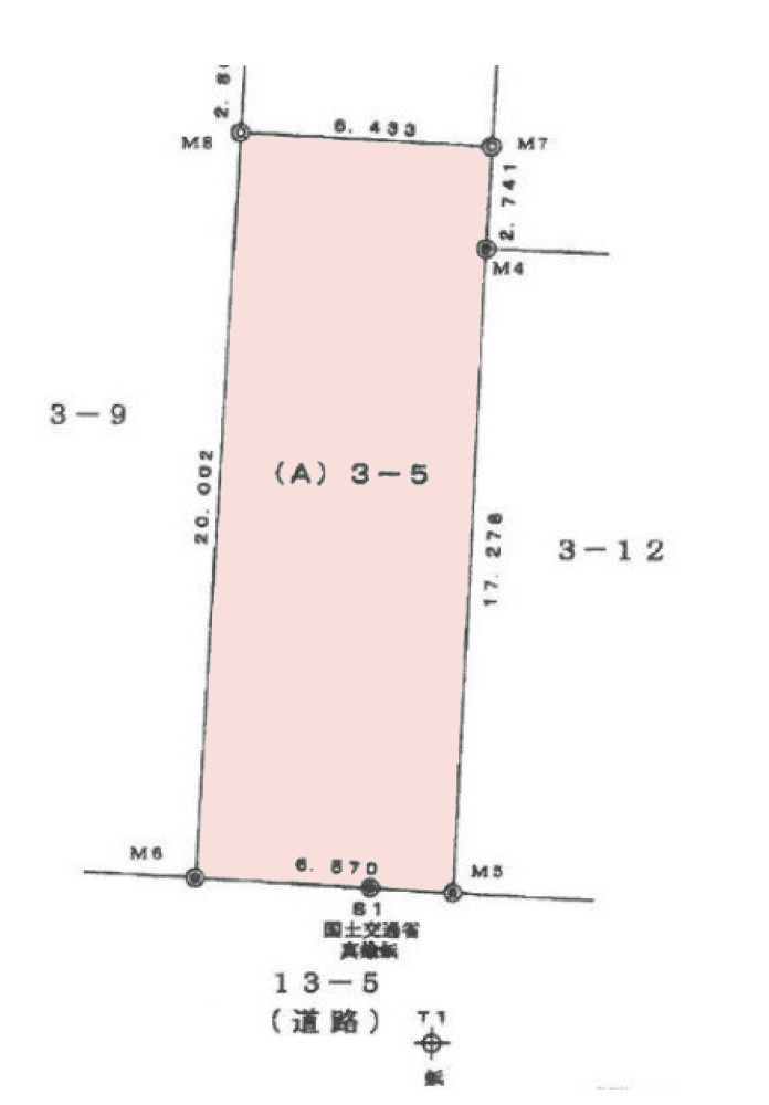 区画図：313004303669