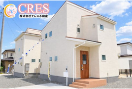  新築分譲　郡山市安積荒井３丁目第２H　全２棟-①　長期優良住宅 の外観