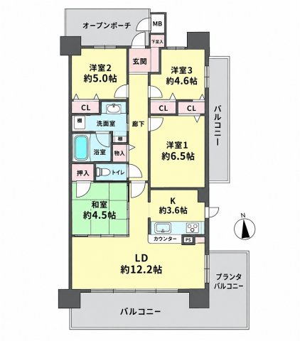 間取り：328000681102