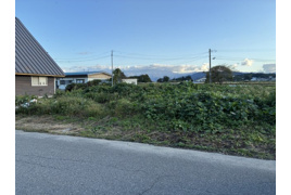 米沢市広幡町上小菅　売地の外観