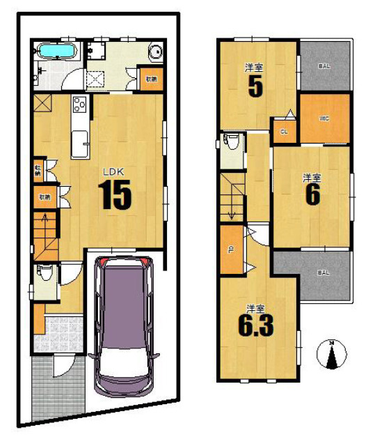 間取り：327001675776