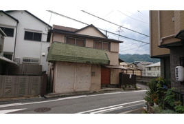 上六万寺町土地（上物付）の外観