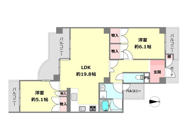 間取り：328000631285