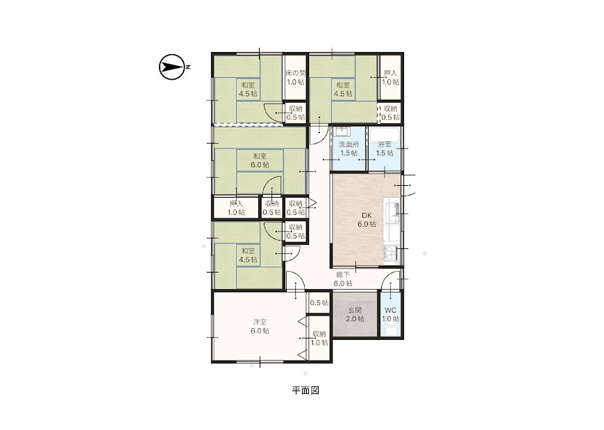 間取り：322000520721