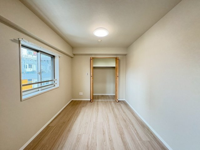 洋室6帖・収納付きで、お部屋がすっきり片付きます