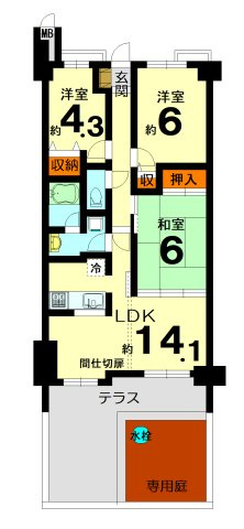 間取り：326000259759