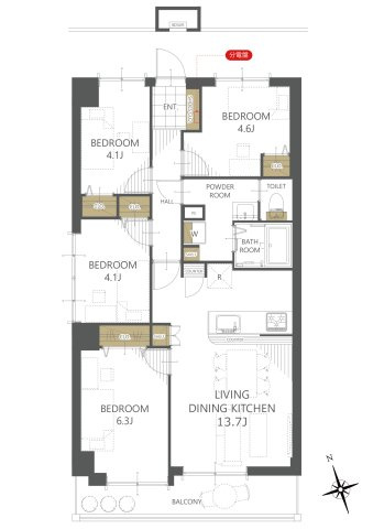 間取り：304000322094