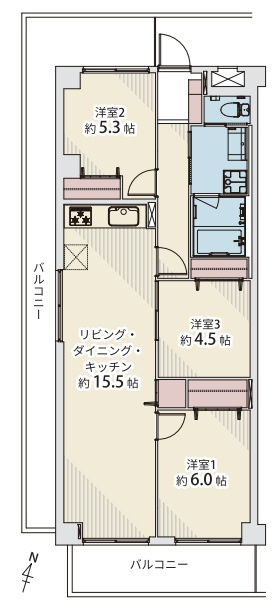 間取り：328000621415