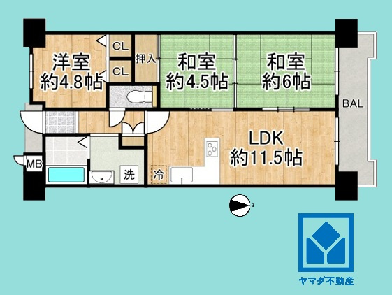 間取り：328000678357