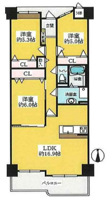 間取り：328000621448