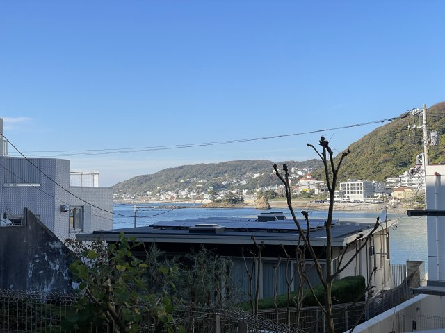バルコニーからの眺望になります。