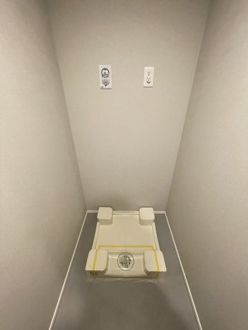 洗濯機置き場です。