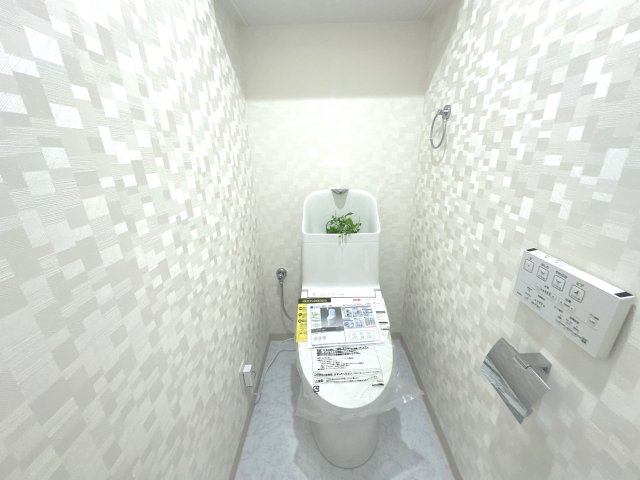 新規交換済みのトイレです。