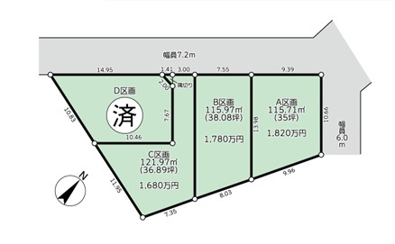 区画図