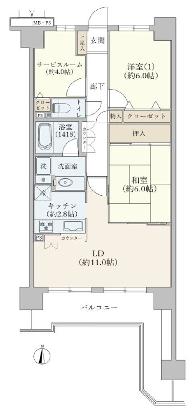 間取り：327002234201