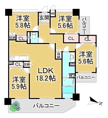 間取り：346000041019