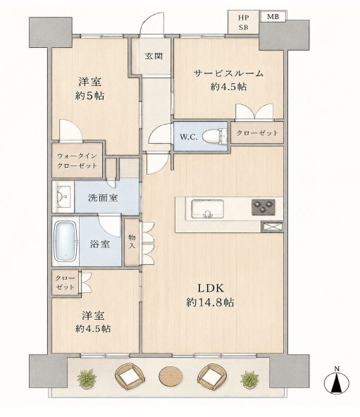 間取り：328000652709