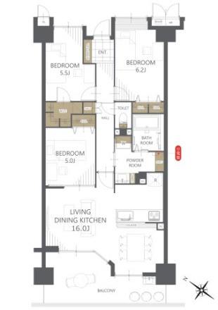 間取り：322000563015