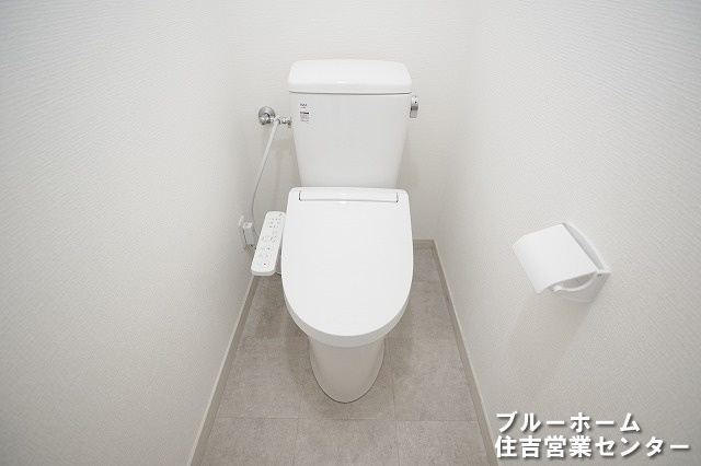 清潔感を保つ温水洗浄便座です！