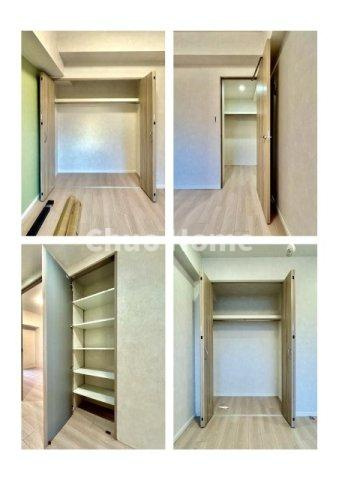 居室にはクローゼットを完備し、自由度の高い家具の配置が叶うシンプルな空間です。お子様の成長と必要になる子供部屋を与えるにはぴったりの間取りですね。
