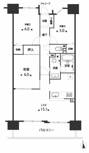 間取り：323000503365