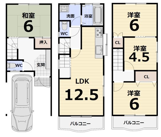 間取り：327002331658