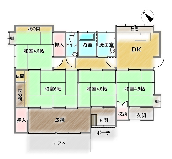 間取り：346000037922