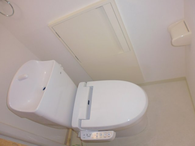 ※イメージ図です。快適な温水洗浄機能付きです。