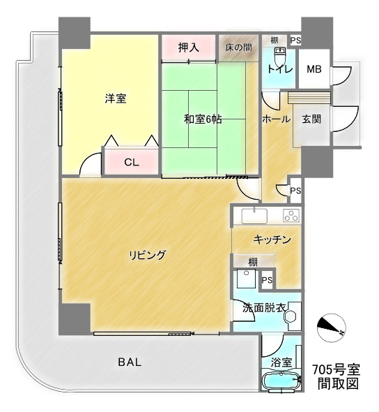 間取り：346000043876