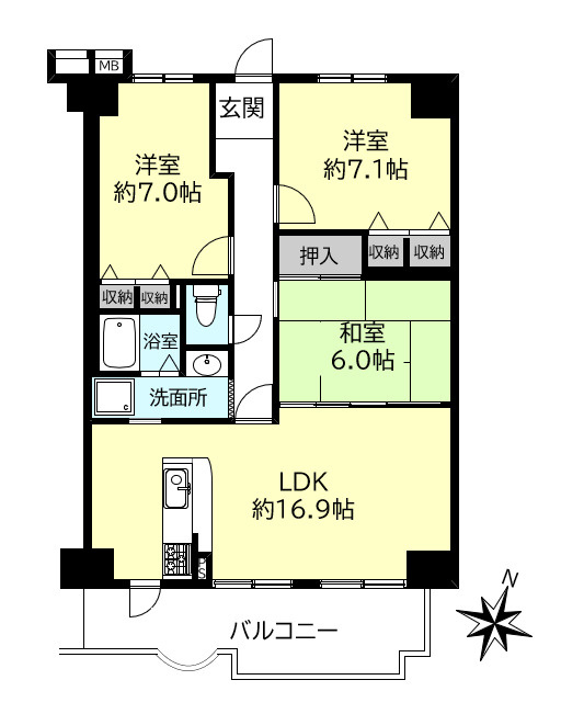 間取り：328000585648