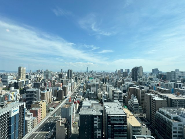 【物件からの展望】25階から大阪の景色を一望できます◎