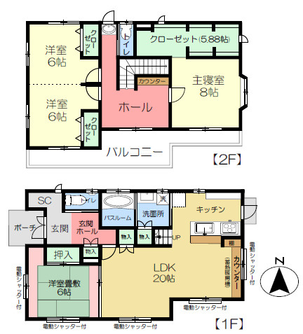 間取り：308000172458